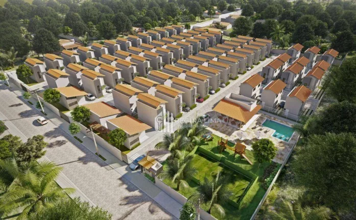 Imagem LANÇAMENTO !!! Casa duplex com 2 dormitórios à venda por R$ 185.000,00 - Condomínio SAFIRA CLUB RESIDENCE - Todos os Santos - Teresina/PI