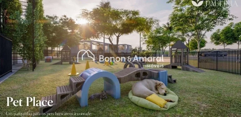 Imagem Excelente lote à venda no Condomínio Villágio Paulínia, localizado em Paulínia. Condomínio nov...