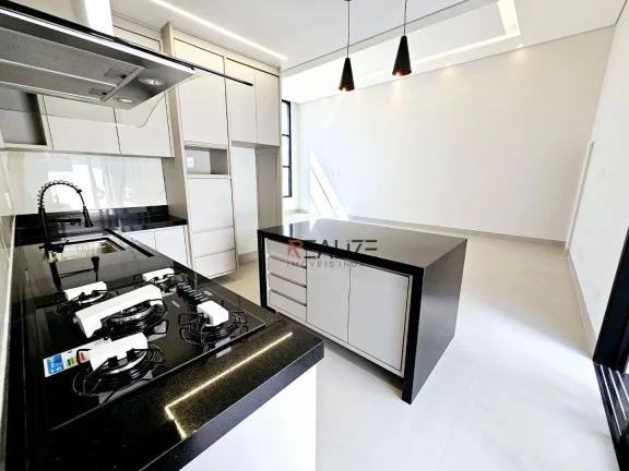 Imagem Casa térrea moderna com moveis planejados e 3 suítes à venda, 192 m² por R$ 1.680.000 - Condomínio Residencial Milano - Indaiatuba/SP