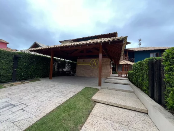 Imagem Casa em dois lotes a venda Condomínio Bougainville II piscina aquecida