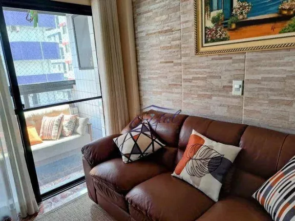 Imagem Apartamento com 2 dormitórios à venda, 78 m² por R$ 535.000,00 - Canto do Forte - Praia Grande/SP