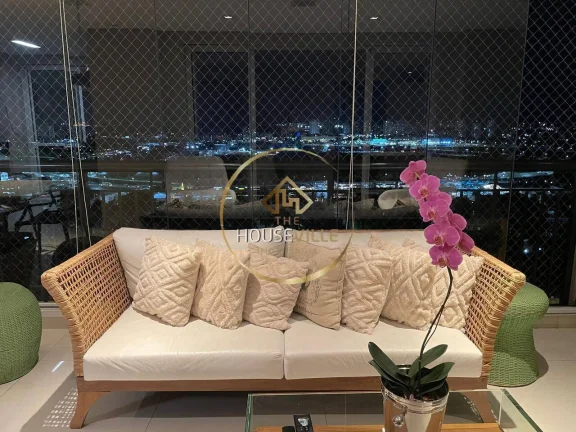 Imagem Apartamento, 3 dormitórios (3 suítes) 3 vagas, 194m², Aquárius Resort, Sjc.