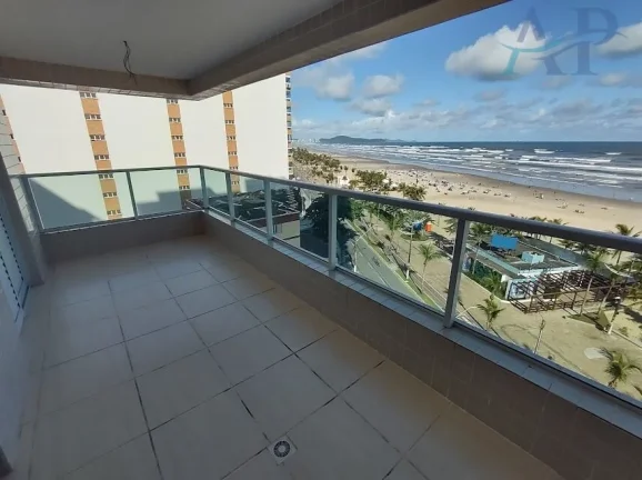 Imagem Apartamento Frente Mar com 3 Dormitórios em Praia Grande