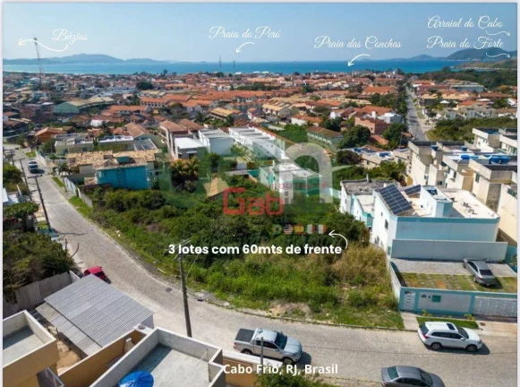 Imagem Terreno à venda, 1836 m² por R$ 2.000.000,00 - Peró - Cabo Frio/RJ