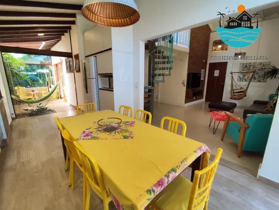 Imagem Casa de Temporada em Juquehy - 3 quartos sendo 02 suítes + 01 mezanino, 600metros da praia, piscina, max. 8 pessoas | Juquehy Imobiliária