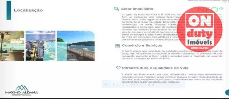 Imagem Lançamento Apartamento com 2 suítes à venda, 99 m² a partir R$ 1.201.000 - Ponta da Praia - Santos/SP
