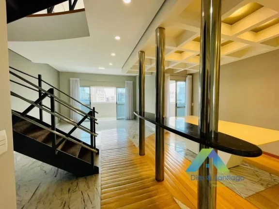 Imagem Cobertura com 3 dormitórios à venda, 350 m² por R$ 4.500.000,00 - Moema - São Paulo/SP