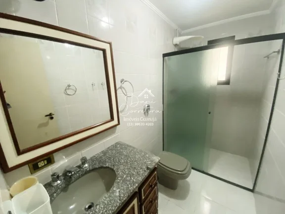 Imagem Apartamento à venda em Guarujá-SP, Pitangueiras: 2 quartos, 1 suíte, 2 salas, 2 vagas, 105m². Venha conferir!