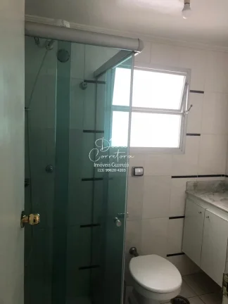 Imagem Aluguel de Imóvel em Guarujá-SP: Apartamento 2 Quartos, Pitangueiras, 70m², 2 Salas, 2 Banheiros, 1 Vaga!