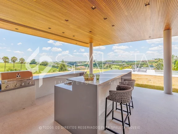 Imagem Casa térrea com vista incrível para o campo de golfe, à venda na Fazenda da Grama em Itupeva