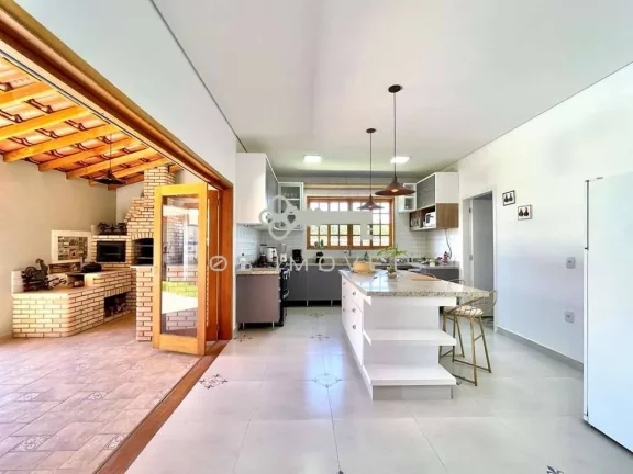 Imagem Casa nova e TÉRREA com 4 suítes ... Piscina - Condomínio Bothanica - Itú