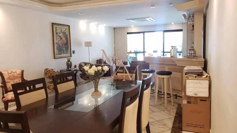 Imagem Apartamento a venda com 4 dormitórios, 2 suítes, 3 vagas, dep completa.
