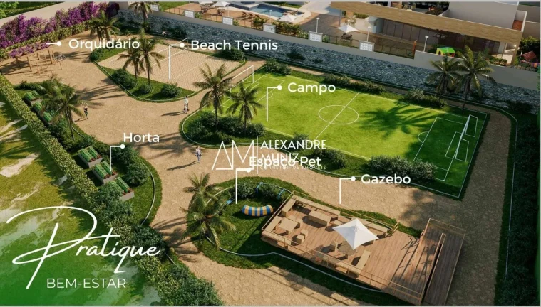 Imagem Grand Imperial Residence, condomínio de casas duplex, Lagoa Redonda.