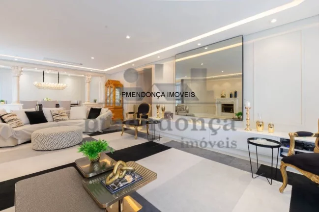 Imagem Higienopols Apartamento à Venda, 4 suites, 4 vagas, 360 m2, lazer completo