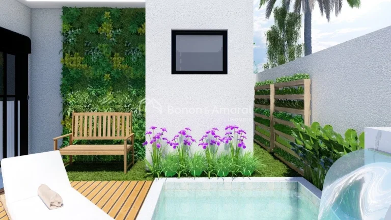 Imagem Casa térrea em construção com previsão de entrega abril/2026.

Condomínio Portinari, um dos mai...