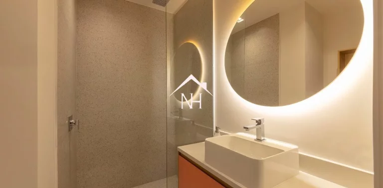 Imagem apartamento de 154m c/ 3 suites, terraço gourmet, hall privativo, depósito, 2 vagas, piscina, deck, solarium, sauna, salão de festas, churrasqueira