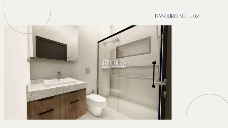 Imagem Casa de alto padrão no Recreio dos Bandeirantes, Uberaba - 4 suítes, piscina e muito mais!