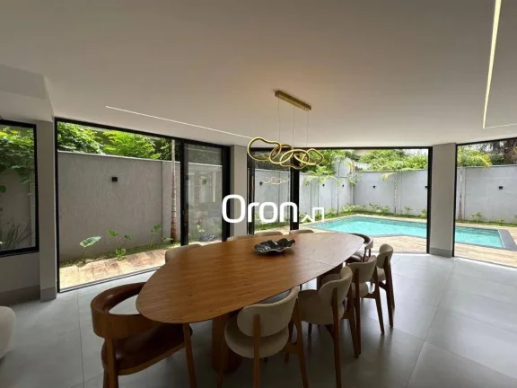 Imagem Sobrado mobiliado com 3 dormitórios à venda, 286 m² por R$ 3.990.000 - Jardins Madri - Goiânia/GO