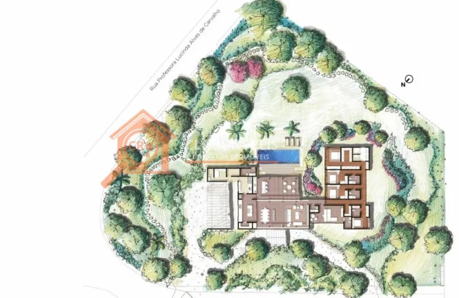 Imagem Casa com 5 Quartos à venda, 734m² - Chácara Flora