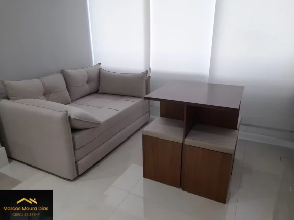 Imagem Apartamento Studio na Pompeia, Novo e Mobiliado com 27 m²