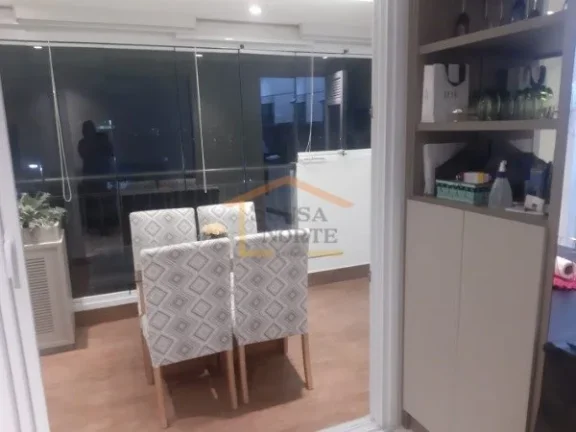 Imagem Apartamento em Santana com 42 m², 1 dormitório, 1 banheiro, varanda, Imóvel mobiliado com móveis...
