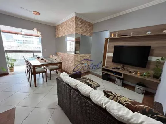 Imagem Apartamento com 2 dormitórios à venda, 85 m² por R$ 630.000 - Canto do Forte - Praia Grande/SP