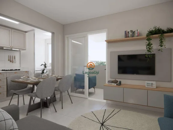 Imagem Apartamento com 2 dormitórios à venda, 54 m² por R$ 308.149,01 - Villa Paradiso - Lagoa Santa/MG