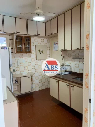 Imagem Apartamento com 3 dormitórios à venda, 99 m² por R$ 664.000 - Embaré - Santos/SP Prédio frente mar