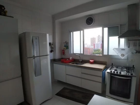 Imagem COBERTURA DUPLEX COM 3 DORMITÓRIOS À VENDA, 208 M² POR R$ 1.290.000 - MARAPÉ - SANTOS/SP