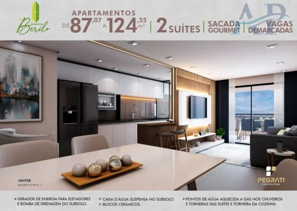 Imagem Apartamento em Construção na Guilhermina em Praia Grande/SP