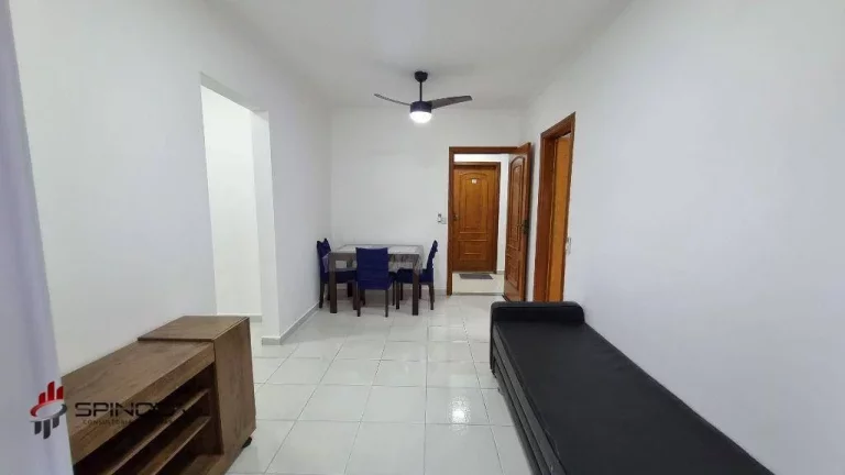 Imagem Apartamento com 1 dormitório à venda, 49 m² por R$ 350.000,00 - Tupi - Praia Grande/SP