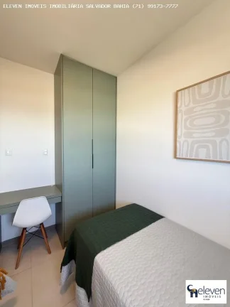 Imagem APARTAMENTO  2/4 À VENDA OU LOCAÇÃO MOBILIADA  | OCEAN HOUSE JAGUARIBE NASCENTE TOTAL | VISTA MAR DEFINITIVA NASCENTE COM INFRA E DUAS VAGAS 