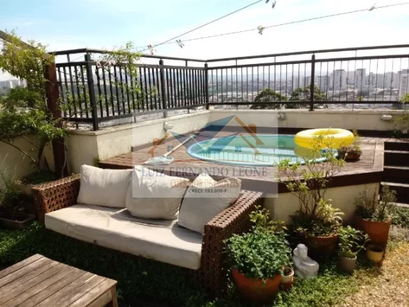 Imagem Cobertura Duplex à Venda, 2 dormitórios sendo 1 suíte, piscina, 2 vagas. - Bela Aliança / Vila Leopoldina