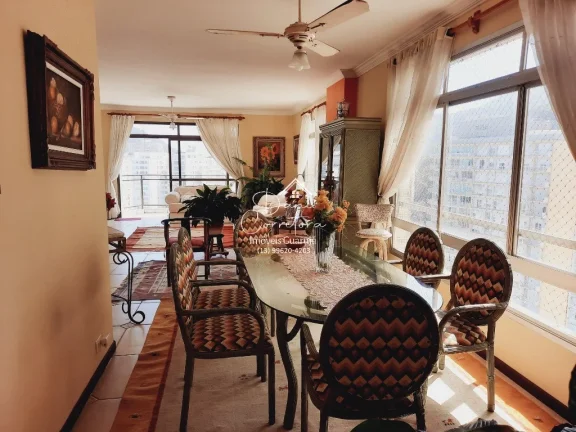 Imagem Apartamento a venda no Guarujá com linda vista para Praia de Pitangueiras