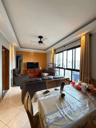 Imagem Apartamento com 2 dormitórios à venda, 83 m² por R$ 450.000,00 - Guilhermina - Praia Grande/SP
