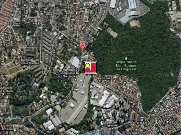 Imagem Terreno maravilhoso, 12.000m², Gabinal, Freguesia, R$11.500.000 ponto fantástico, comercial ou residencial, documentação perfeita, ultimo do bairro!!!