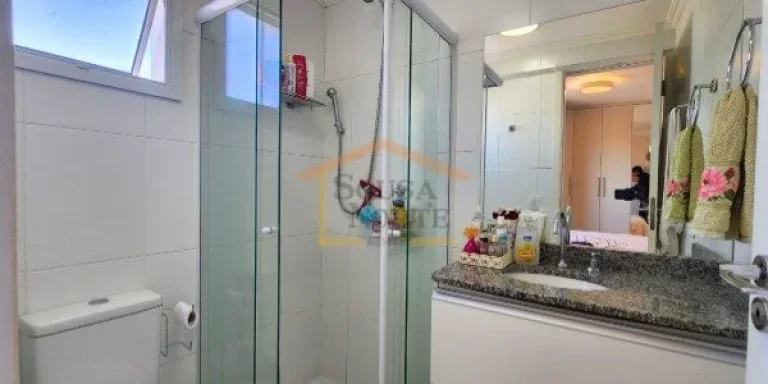 Imagem Apartamento, com 76m², 3 dormitórios, sendo 1 suíte, possui cozinha americana integrada à sala d...