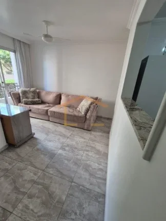 Imagem Apartamento 2 dormitórios, sala 2 ambientes, sacada, cozinha com armários, área de serviço, banh...