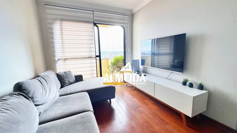Imagem Apartamento com 3 dormitórios para alugar, 86 m² por R$ 2.841/mês - Boa Morte - Rio Claro/SP