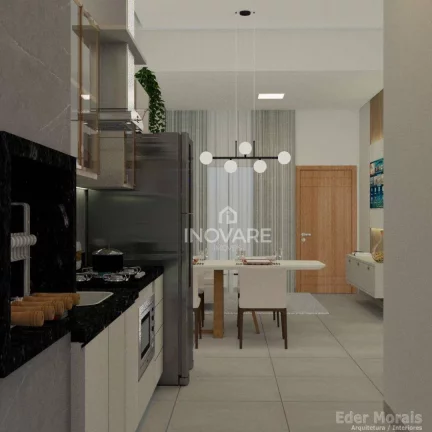 Imagem Casa com 3 dormitórios à venda, 90 m² por R$ 400.000,00 - Setor Santa Inês - Itumbiara/GO