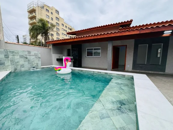 Imagem Casa para Venda em Mongaguá, Vila Atlantica, 3 dormitórios, 2 suítes, 2 banheiros, 4 vagas
