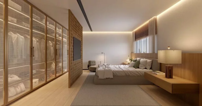 Imagem Apartment for sale in São Paulo, Luxuoso apartamento à venda no Condomínio Edson 1400 Campo Belo, com 4 suítes, 255m² e 4 vagas. Em São Paulo, Brasil.