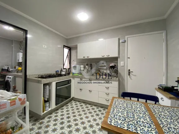 Imagem Apartamento com 3 quantos à venda, 125 m² por R$ 1.300.000 - Pompéia - Santos/SP