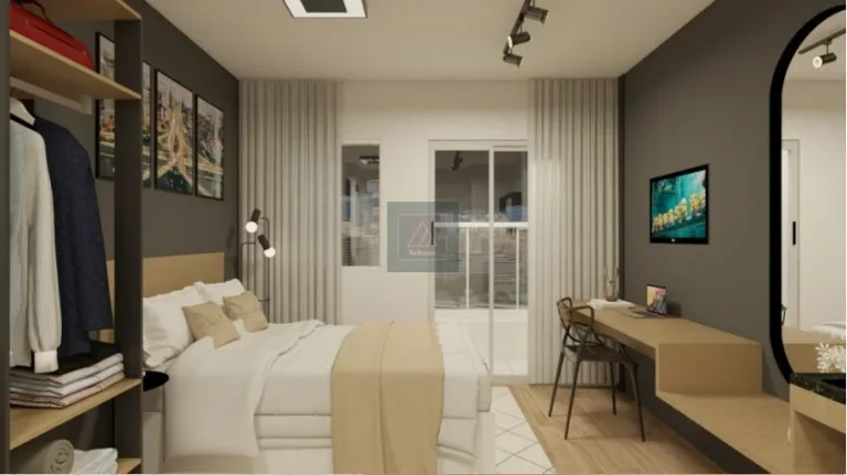 Imagem SÃO PAULO- STUDIO MOBILIADO E DEDORADO - 23m². Legacy Campo Belo