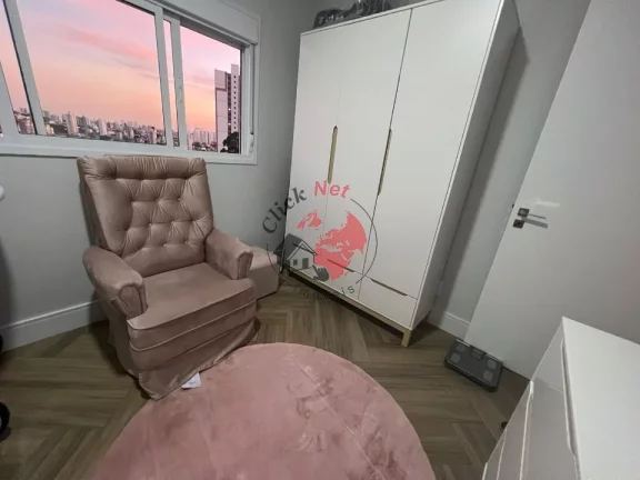 Imagem Lindo e aconchegante apartamento à venda localizado na Vila Apiai, Santo André, com 2 dormitórios, sendo 1 suíte, 3º dormitório reversível, 2 vagas, 75m².
