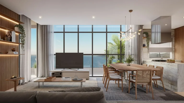 Imagem Apartamento com 3 dormitórios à venda sendo 3 suítes, 151.0 m² por - R$ 5.185.076,33 - Perequê - Porto Belo/SC