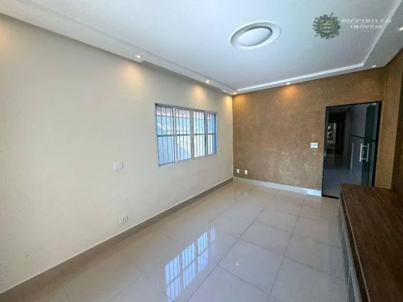 Imagem Casa com 3 dormitórios à venda, 112 m² por R$ 750.000,00 - Guilhermina - Praia Grande/SP