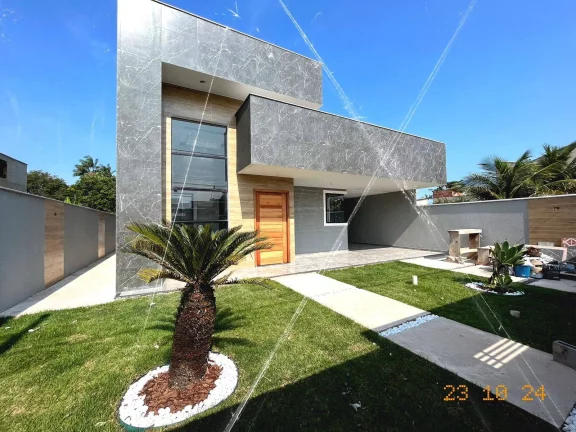 Imagem Casa estilo contemporâneo com 3 quartos sendo 2 suítes
