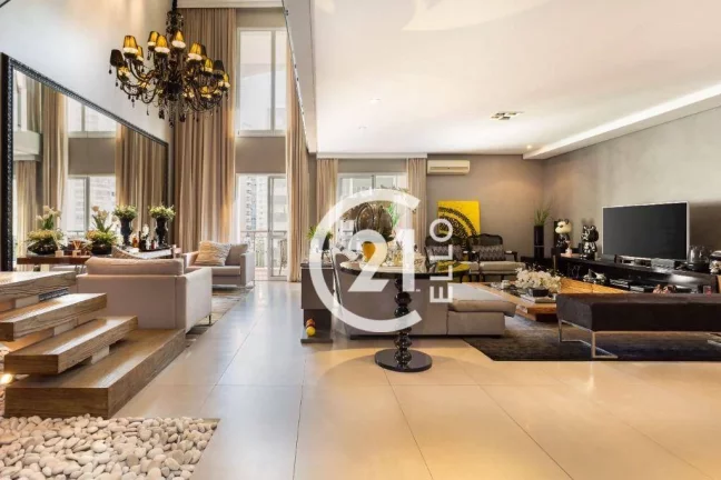 Imagem Apartamento com 2 dormitórios à venda, 163 m² por R$ 4.890.000,00 - Moema - São Paulo/SP