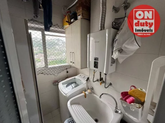 Imagem Apartamento com 2 dormitórios à venda, 77 m² por R$ 810.000,00 - José Menino - Santos/SP